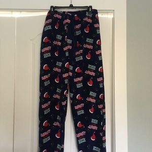 Christmas Pajama Pants- Naughty but Nice